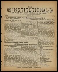 Institutional Vol. XIV No. 40