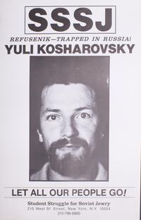 Refusenik - trapped in Russia! Yuli Kosharovsky