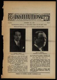 Institutional Vol. XV No. 08