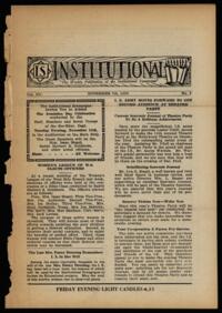 Institutional Vol. XV No. 09