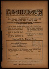 Institutional Vol. XV No. 12