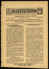 Institutional Vol. XV No. 08