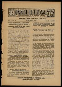 Institutional Vol. 15 No. 22