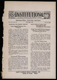 Institutional Vol. XV No. 32