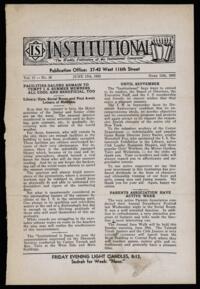 Institutional Vol. 15 No. 36