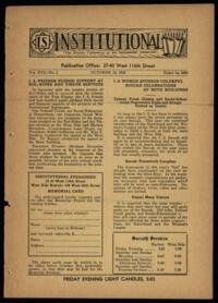 Institutional Vol. XVI No. 05