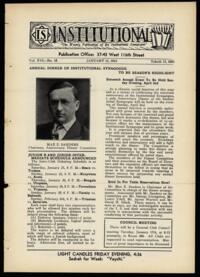 Institutional Vol. XVI No. 18