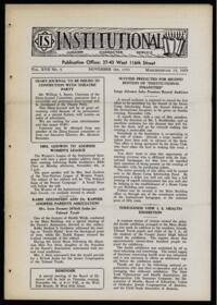 Institutional Vol. XVII No. 09