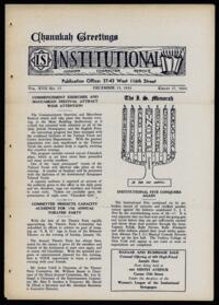 Institutional Vol. XVII No. 15