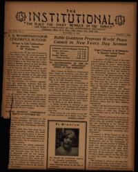 Institutional Vol. XIX No. 05