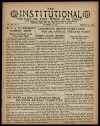 Institutional Vol. XIX No. 11