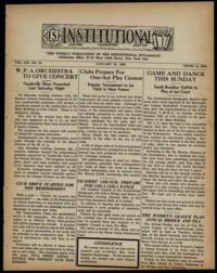 Institutional Vol. XIX No. 19