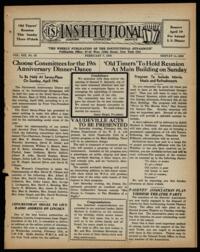 Institutional Vol. XIX No. 23
