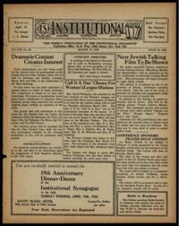 Institutional Vol. XIX No. 28