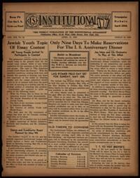 Institutional Vol. XIX No. 32