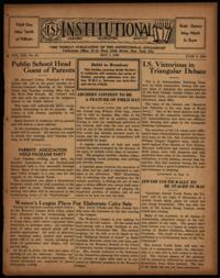 Institutional Vol. XIX No. 35