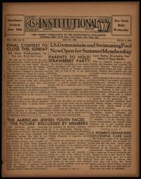 Institutional Vol. XIX No. 39