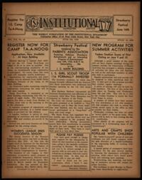 Institutional Vol. XIX No. 40