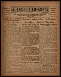 Institutional Vol. XIX No. 41