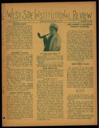 West Side Institutional Review Vol. I No. 02