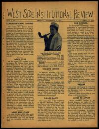 West Side Institutional Review Vol. I No. 03