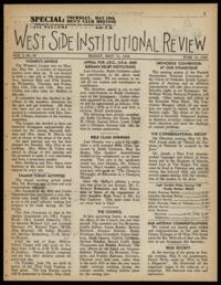 West Side Institutional Review Vol. I No. 28