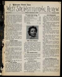 West Side Institutional Review Vol. II No. 01