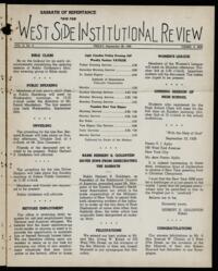 West Side Institutional Review Vol. II No. 04