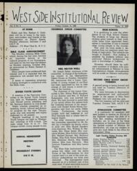 West Side Institutional Review Vol. II No. 06