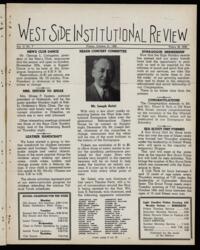 West Side Institutional Review Vol. II No. 07