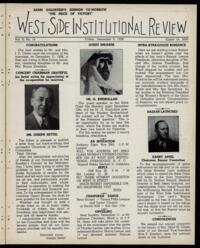 West Side Institutional Review Vol. II No. 14