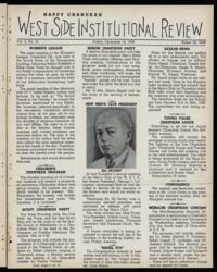 West Side Institutional Review Vol. II No. 15