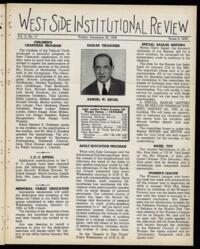West Side Institutional Review Vol. II No. 17