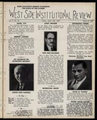 West Side Institutional Review Vol. II No. 32