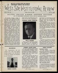 West Side Institutional Review Vol. II No. 35