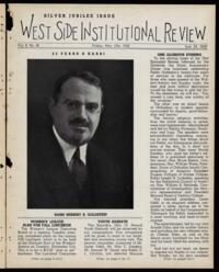 West Side Institutional Review Vol. II No. 36