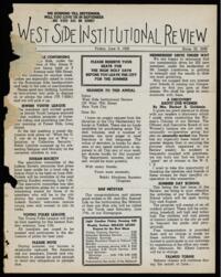 West Side Institutional Review Vol. II No. 40