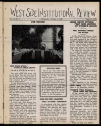 West Side Institutional Review Vol. III No. 05