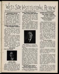 West Side Institutional Review Vol. III No. 08