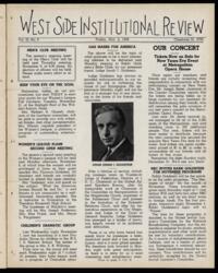 West Side Institutional Review Vol. III No. 09