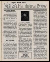 West Side Institutional Review Vol. III No. 23