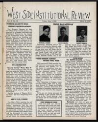 West Side Institutional Review Vol. III No. 35