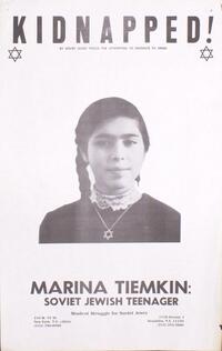 Kidnapped! Marina Tiemkin: Soviet Jewish teenager