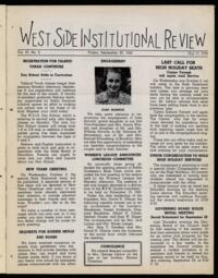 West Side Institutional Review Vol. IV No. 02