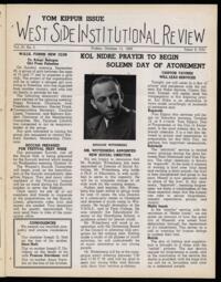 West Side Institutional Review Vol. IV No. 05