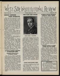 West Side Institutional Review Vol. IV No. 20