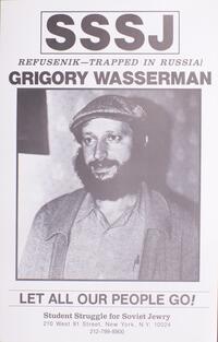 Refusenik - trapped in Russia! Grigory Wasserman