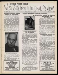 West Side Institutional Review Vol. IV No. 22