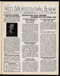 West Side Institutional Review Vol. IV No. 25