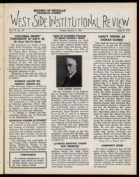 West Side Institutional Review Vol. IV No. 26